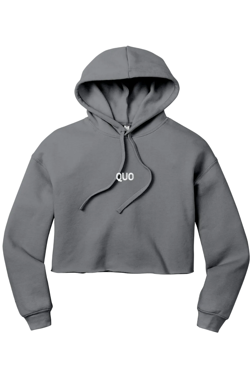 Women's Cropped Fleece Hoodie