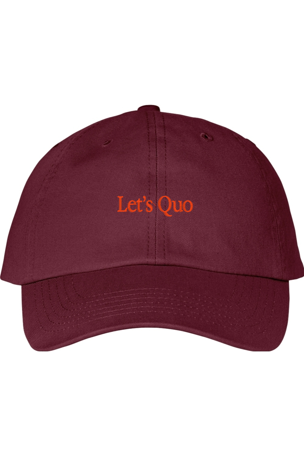"Let's Quo" Cap