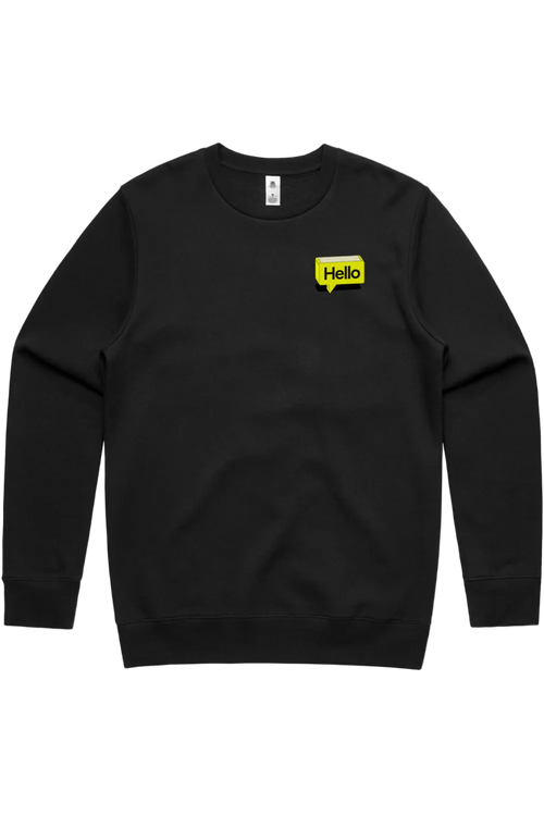 "Say Hello" Crewneck