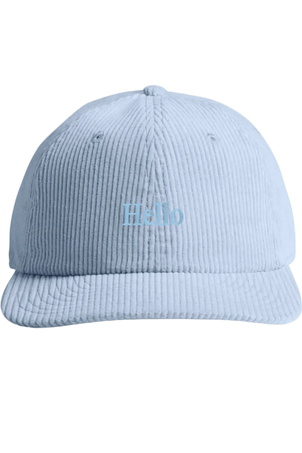 "Hello" Cord Cap