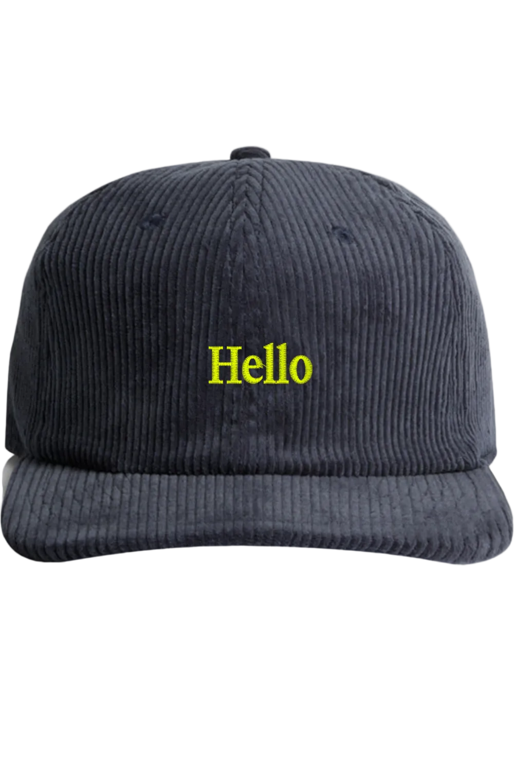 "Hello" Cord Cap