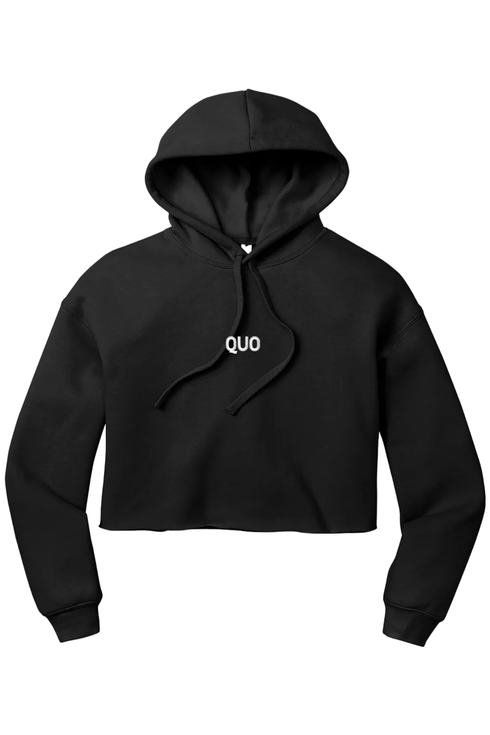 Women's Cropped Fleece Hoodie