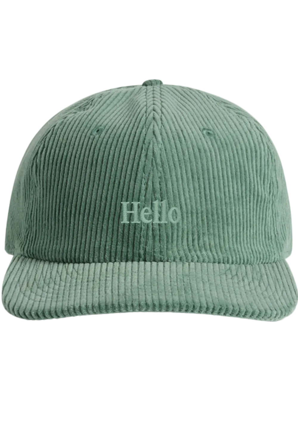 "Hello" Cord Cap