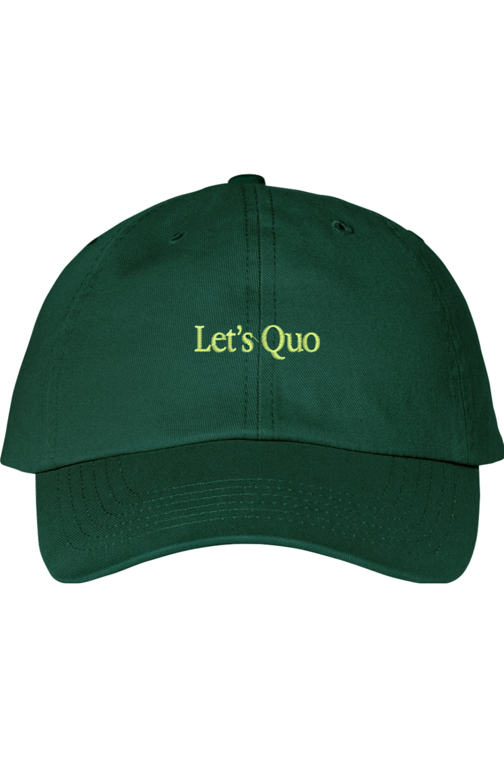 "Let's Quo" Cap